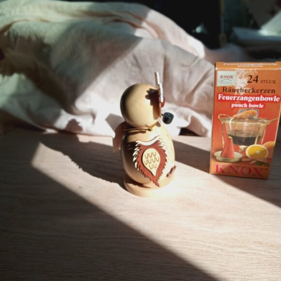 Beechwood owl incense burner - Picture 6 of 8